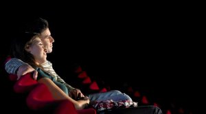 Couple enjoying a show at the Lancaster Opera House