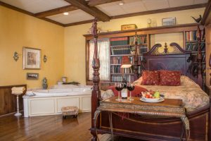 View inside Country Garden Suite at Asa Ransom House