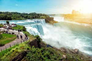 Tourists exploring the things to do in Niagara Falls
