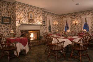 View of the dining room at our event facility in Western New York